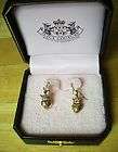 juicy couture heart earrings  