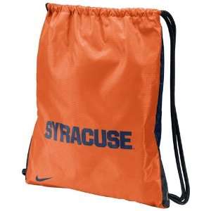  Nike Syracuse Orange Orange Navy Blue Home & Away Gym Bag 