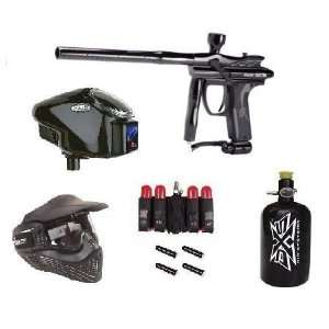  NEW SPYDER ELECTRA BLACK PAINTBALL MARKER PACKAGE 2 