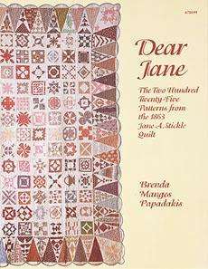 Dear Jane Book 225 Quilt Block Patterns from 1863 Quilt  