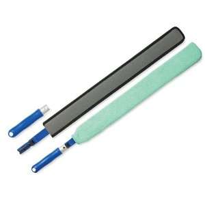   Duster, Foam Frame, Rinse w/ Water, Blue/Silver