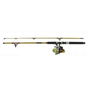   Old Yellow Saltwater Spin Combo 9 2pc Rod w/OY70 Reel W/17lb Line
