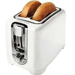  New   B&D 2 Slice Toaster White by Applica   TR1256W 