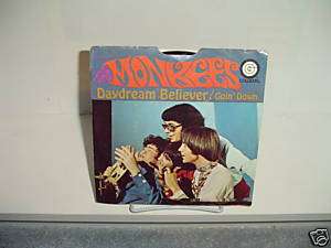   Monkees   Daydream Believer   45 Record And Picture Sleeve 1967  