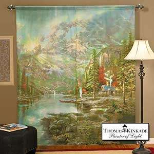 Thomas Kinkaid Curtains / Drapes   Mountain Majesty 036326437442 