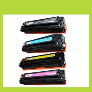   CB541A CB542A CB543A compatible with HP COLOR TONER CARTRIDGE  