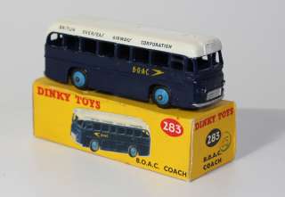 DINKY TOYS 283 B.O.A.C COACH NMIB  