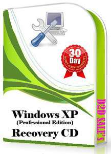   XP Professional Repair Boot Recovery Fix Restore CD 100% Work  