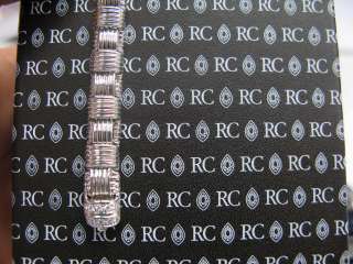 Roberto Coin 18KT Appasionata Diamond Bracelet WG 7.75  