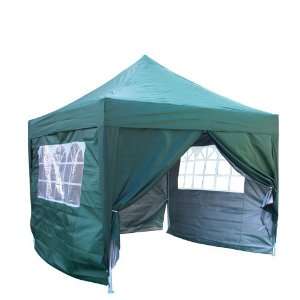   up Green Party Tent Canopy Gazebo with Sidewalls Patio, Lawn & Garden