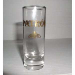  TEQUILA PATRON TALL SHOTGLASS