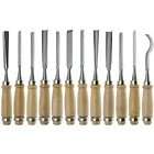 12 Pc Professional Wood Carving Chisels
