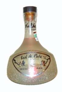 Real De Plata Rare Vodka from Mexico with Lights inside  