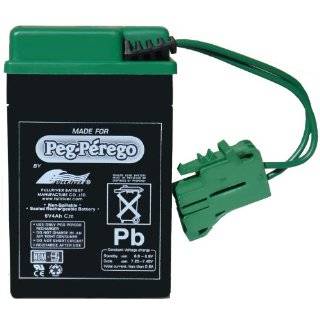 Peg Perego 6 Volt Replacement Battery for Peg Perego Vehicles