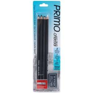 General Pencil Primo Euro Blend Charcoal Pencils Arts 
