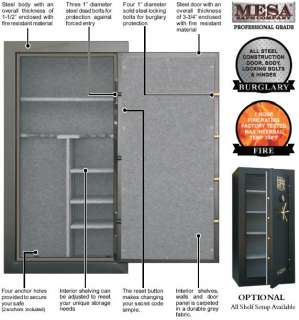 MESA 14 Gun Safe Electronic Fireproof MBF5922E  