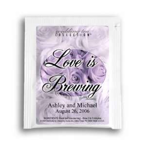  Love is Brewing Lavender Wedding Favor Teas Health 