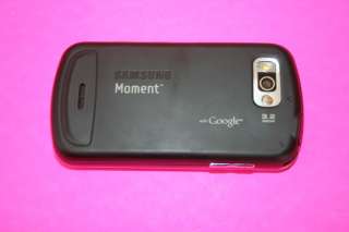 Sprint Samsung Moment M900 Cell Phone With GOOGLE 3.2MP ESN WiFi CDMA 