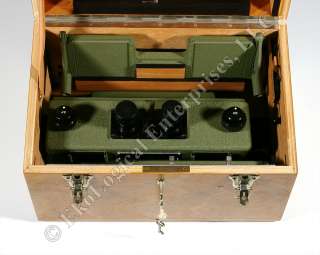 Old Delft Scanning Stereoscope ODSS III w/ Wooden Case & Keys  