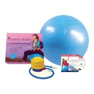  Yoga Pilates Fusion Exercise Ball Kit