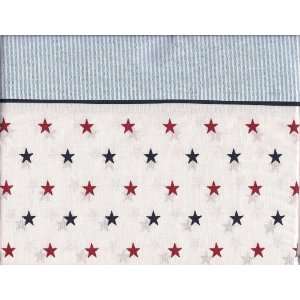  Tommy Hilfiger Crescent Navy Twin Sheet Set Stars