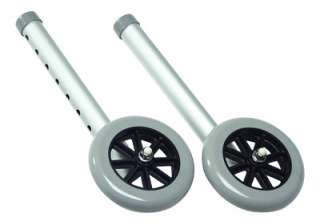 Lumex 603650A 5 Fixed Walker Replacement Wheels NEW  