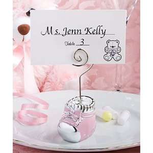  Baby Bootie Place Card Holders (Pink or Blue) Baby
