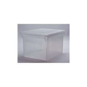  File Box   Set of 2   Clear Plastic   by Iris