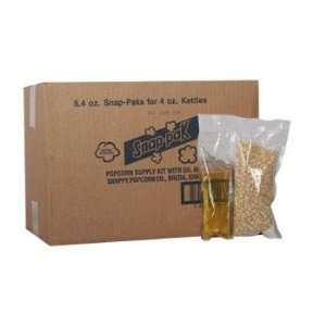 Popcorn Supplies. Snap Paks White Popcorn Packs for 4oz Machine