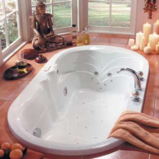 NEPTUNE MELISSA MODERN 66x34 OVAL DROP IN BATHTUB SOAKER OPTIONAL SPA 