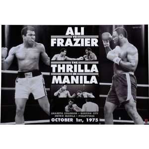 Muhammed Ali Thrilla in Manila Poster
