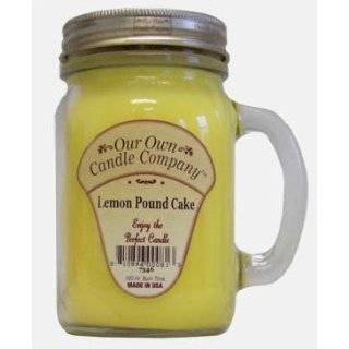 13oz LEMON POUND CAKE Scented Jar Candle (Our Own Candle Company Brand 