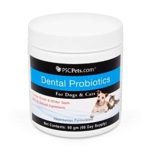  PSCPets Dental Probiotics for Cats and Dogs   60 Day 