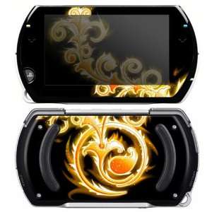  Sony PSP Go Skin Decal Sticker   Abstract Gold Everything 