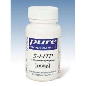  Pure Encapsulations   5 HTP 50 mg 60 vcaps [Health and 