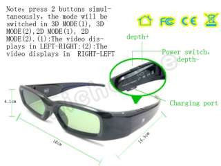 3D Active shutter PC glasses for Nvidia Geforce series  