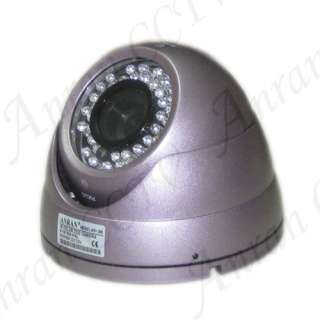 4pcs Waterproof CCTV 1/3 Sony CCD 420TVL Security Dome Camera 