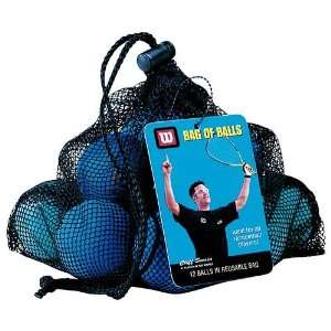  Wilson Racquetballs Bag of 12 Wilson Racquetball Balls 