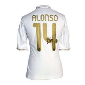  Xabi Alonso Signed Real Madrid Jersey Sports Collectibles