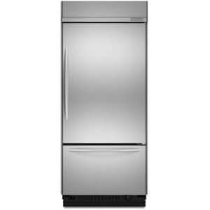   . Stainless Steel Bottom Freezer Refrigerator   KBRC36FTS Appliances