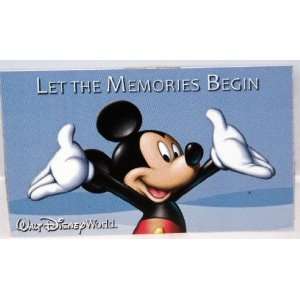 Walt Disney World Resorts Theme Park Ticket 2011 Mickey Mouse   Let 