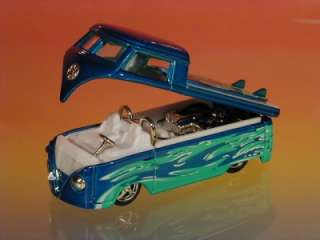   Wheels VW Dragster Drag Bus w/ Surf Boards Limited Edition 1/64 Scale