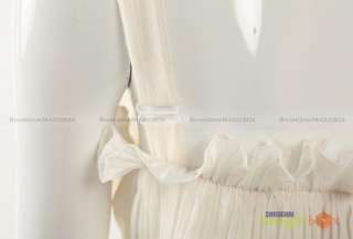 Women Sexy Fashion Bohemian Chiffon Long Dress White  