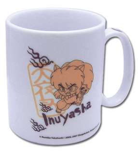 InuYasha Anime Series Fighting Figure Coffee Mug SEALED  