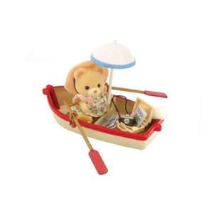  Sylvanian Families   Canal Rowing Boat Toys & Games