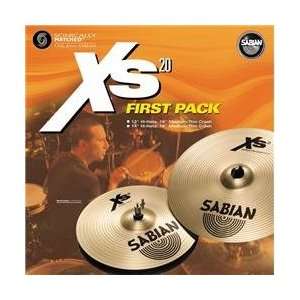  Sabian Xs20 First Pack   14 Hi Hats And 16 Crash Cymbal 