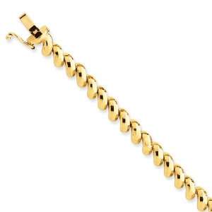  14k Faceted San Marco Bracelet Jewelry