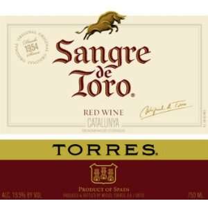  2009 Torres Sangre de Toro Red Wine Spain 750ml Grocery 