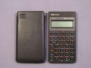 Hewlett Packard HP 32S II RPN Scientific Calculator with cover  