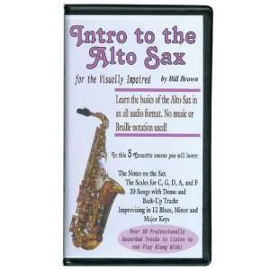  Intro to the Alto Sax for the Visually Impaired Set of 5 